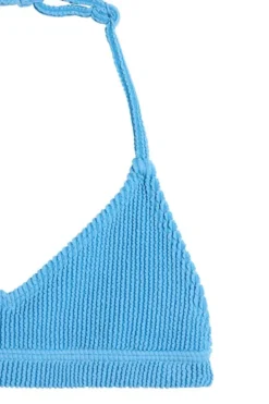 America Today Bikini'S^Bikiniset Lily Jr lichtblauwe gestructureerde bikiniset