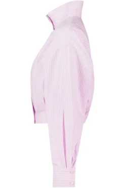 America Today New In^Boue Bee cropped boue et funne kraag