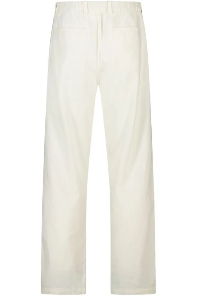 America Today Broeken|Linnen^Broek Patrick traight fit innen broek et eatiche taieband