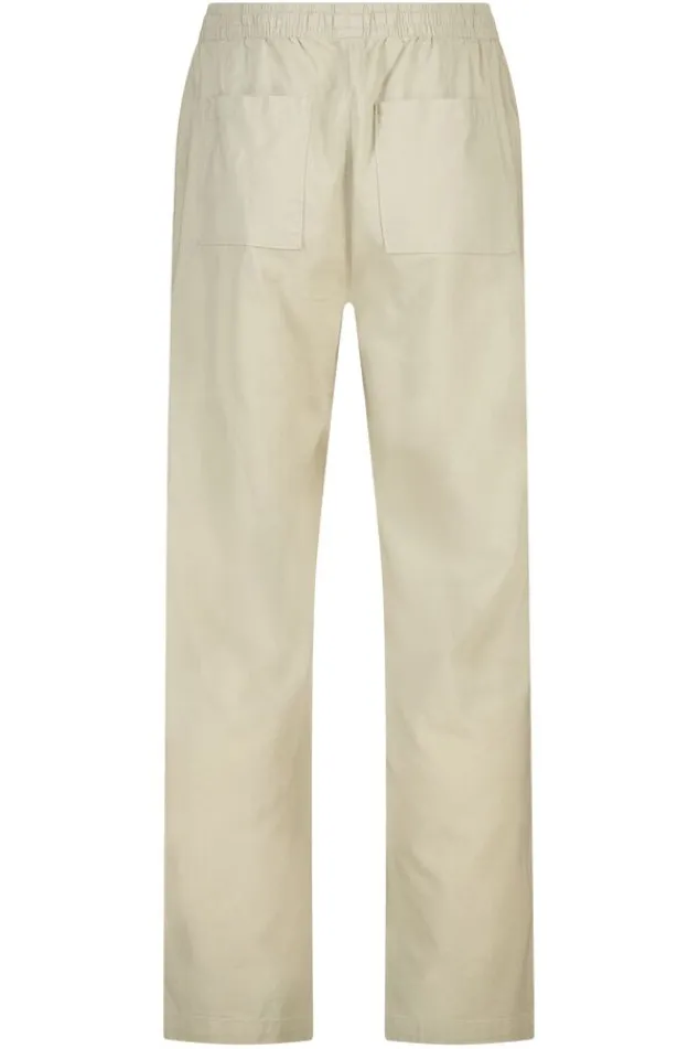 America Today Broeken|Linnen^Broek Phion traight fit innen broek et eatiche taieband