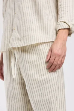 America Today Broeken|Linnen^Broek Phion traight fit innen broek et eatiche taieband