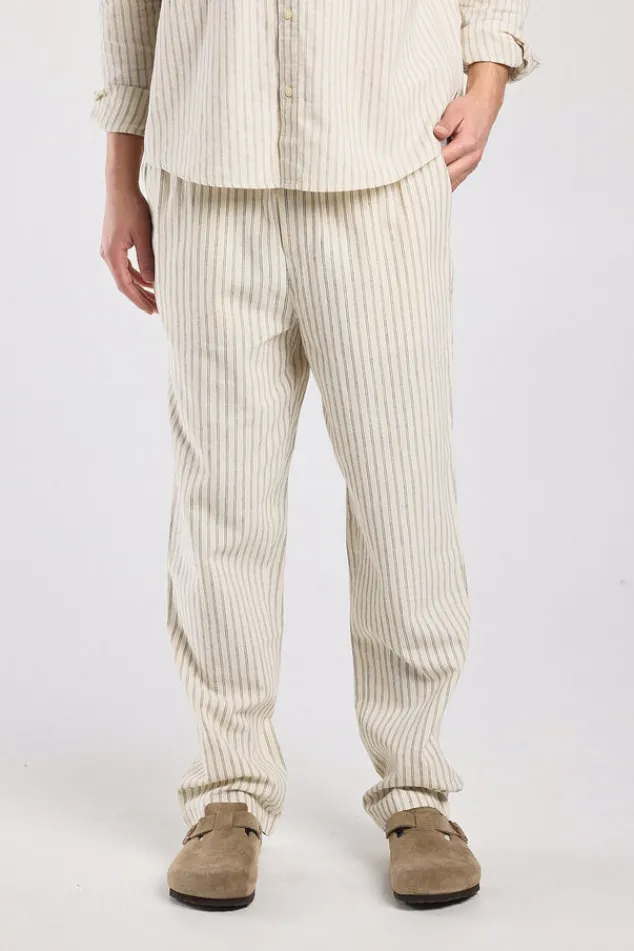 America Today Broeken|Linnen^Broek Phion traight fit innen broek et eatiche taieband