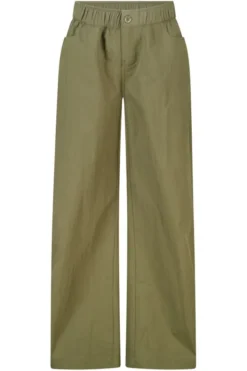 America Today Broeken^Broek Portia Jr wide leg broek met elastische waistband