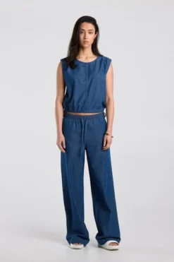 America Today Broeken^Broek Priroe oe broek et eatiche taieband en trekkoord