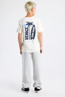 America Today Broeken|Joggingbroeken^Caiden JR straight joggingspant Joggingspant met badge en trekkoord