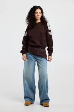 America Today Sweaters & Hoodies|Truien & Vesten^Crewneck weater anny overized crewneck et eatiche zoo