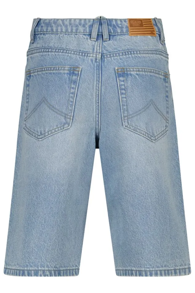 America Today Shorts^Denim short Nolan Jr baggy denim met elastische taille