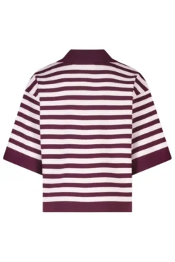 America Today T-Shirts & Tops|New In^Gebreide polo Kirsten Jr gebreide polo met gestreept design