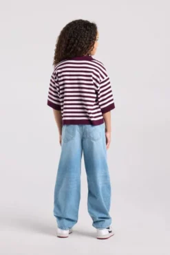 America Today T-Shirts & Tops|New In^Gebreide polo Kirsten Jr gebreide polo met gestreept design