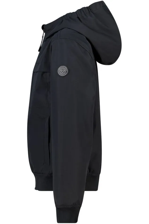 America Today Jassen & Regenjassen^Hooded bomber Jarrell JR hooded bomberjack met borst en binnenzak