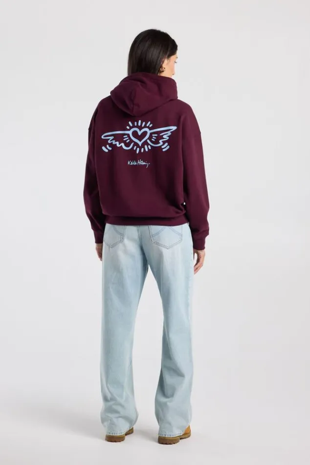 America Today New In|Truien & Vesten^Hoodie abeau Hoodie et Keith Haring print