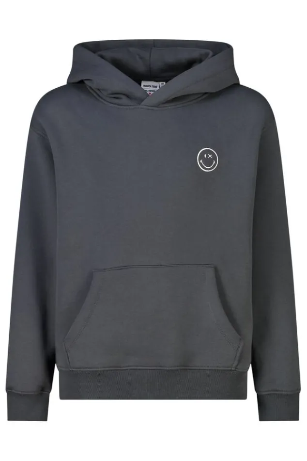 America Today Sweaters & Hoodies|New In^Hoodie Scout Jr relaxed fit Smileyworld™ hoodie met borduring