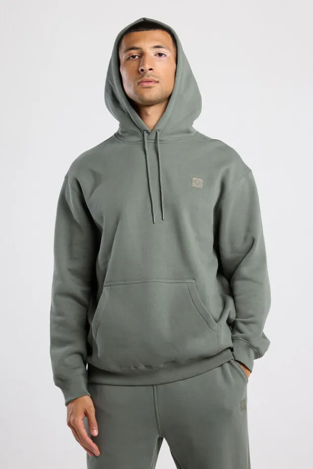 America Today Truien & Vesten|New In^Hoodie eaey Reaxed fit hoodie et kangoeroezak en tonae patch