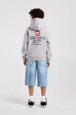 America Today Sweaters & Hoodies|New In^Hoodie Sebas jr regular fit hoodie met borduring en rugprint