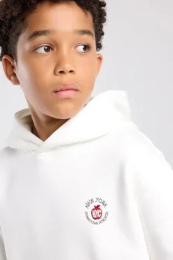 America Today Sweaters & Hoodies|New In^Hoodie Sebas jr regular fit hoodie met borduring en rugprint