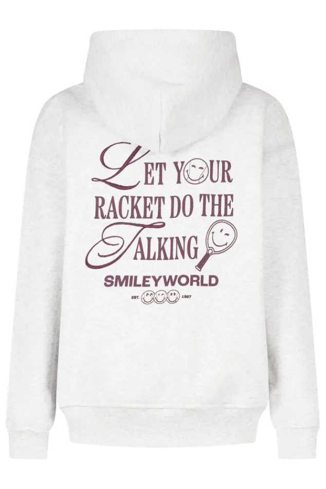 America Today Truien & Vesten|New In^Hoodie Sharon Jr oversized Smileyworld™ hoodie met borduring op de borst