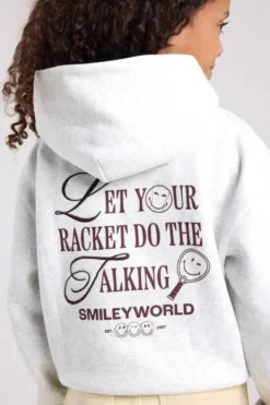 America Today Truien & Vesten|New In^Hoodie Sharon Jr oversized Smileyworld™ hoodie met borduring op de borst