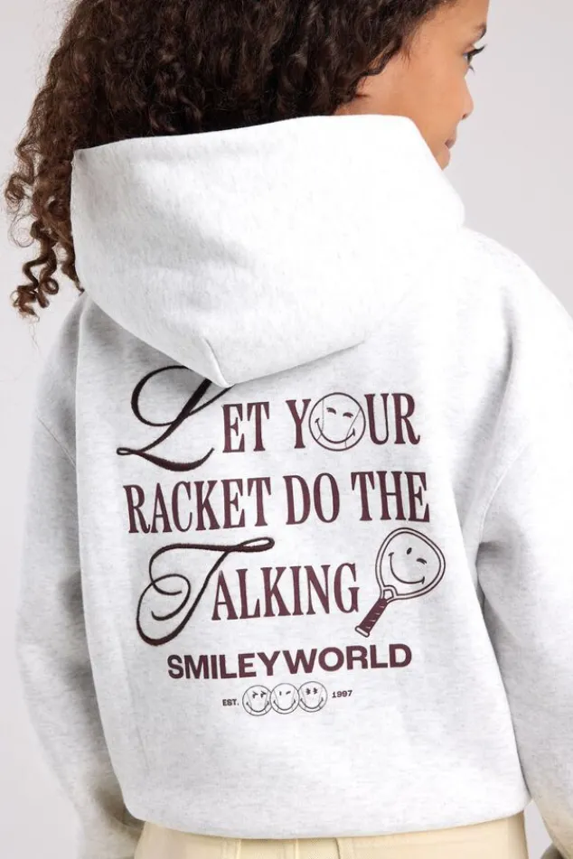 America Today Truien & Vesten|New In^Hoodie Sharon Jr oversized Smileyworld™ hoodie met borduring op de borst