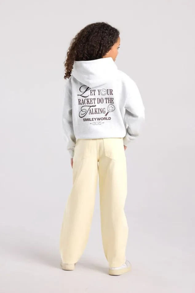 America Today Truien & Vesten|New In^Hoodie Sharon Jr oversized Smileyworld™ hoodie met borduring op de borst