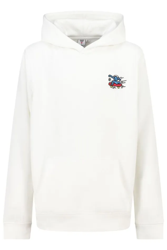 America Today Sweaters & Hoodies^Hoodie Storm JR Hoodie met keith haring borduursel voor en achter