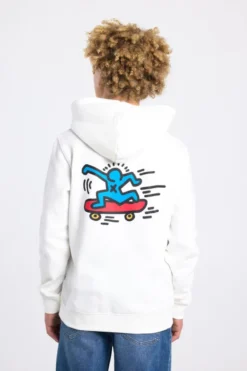 America Today Sweaters & Hoodies^Hoodie Storm JR Hoodie met keith haring borduursel voor en achter