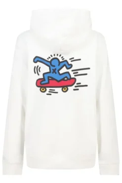 America Today Sweaters & Hoodies^Hoodie Storm JR Hoodie met keith haring borduursel voor en achter