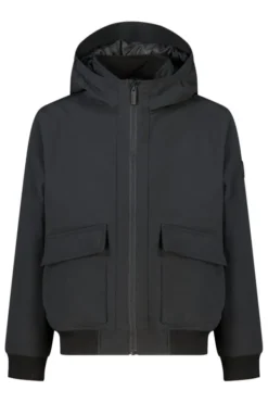 America Today Jassen & Regenjassen|New In^Jacket Jeffe Jr gevoerde bomber jacket met capuchon