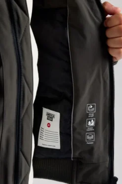 America Today Jassen & Regenjassen|New In^Jacket Jeffe Jr gevoerde bomber jacket met capuchon