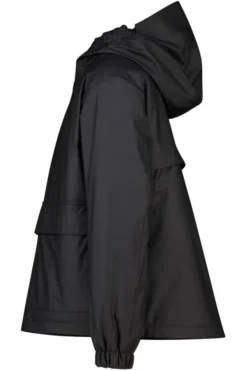 America Today Jassen & Regenjassen^Jael JR raincoat korte regenjas met teddycapuchon en drukknoopsluiting