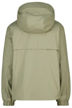 America Today Jassen & Regenjassen^Jael JR raincoat korte regenjas met teddycapuchon en drukknoopsluiting
