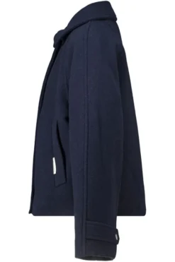 America Today Jassen & Regenjassen|New In^Jas Jody Jr wollen jas met dubbele sluiting en raglanmouwen