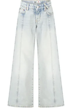 America Today Jeans^Jeans Carolina Jr wide leg jeans met side plecket