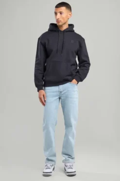 America Today Jeans^Jeans Dexterstraight fit jeans met knoopsluiting