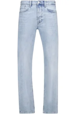 America Today Jeans^Jeans Dexterstraight fit jeans met knoopsluiting