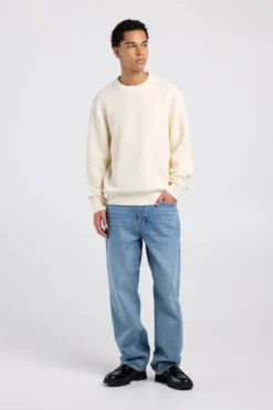 America Today New In|Jeans^Jeans Duncan jeans met relaxed loose fit en knoopsluiting