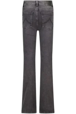 America Today Jeans^Jeans Emily flare Jr Flared jeans met knoop- en ritssluiting