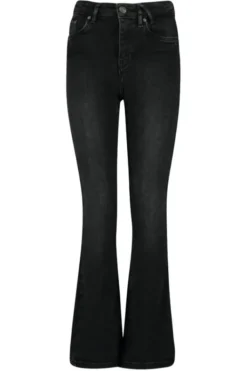 America Today Jeans^Jeans Emily flare Jr Flared jeans met knoop- en ritssluiting