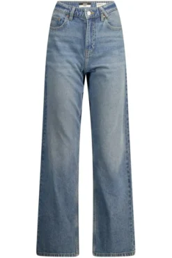 America Today Jeans^Jeans Irvine High waist jeans met rechte broekspijpen