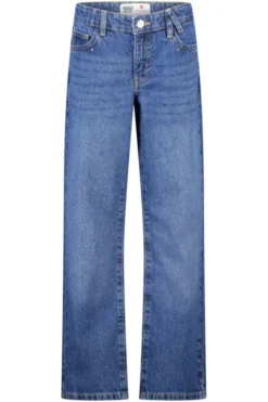 America Today Jeans^Jeans Michigan Jr loose fit jeans met studs op zakken en zijnaden