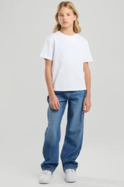 America Today Jeans^Jeans Montana Jr Mid waist jeans met loose fit