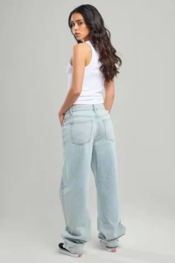 America Today Jeans^Jeans Montana Low waist jeans met loose fit