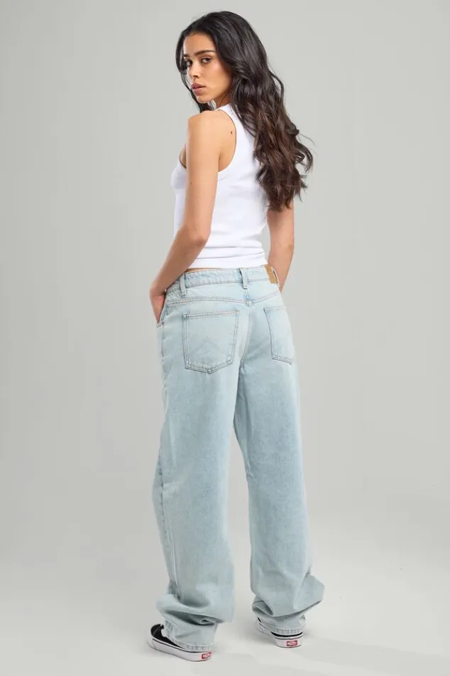 America Today Jeans^Jeans Montana Low waist jeans met loose fit