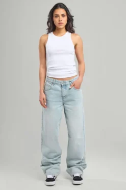 America Today Jeans^Jeans Montana Low waist jeans met loose fit