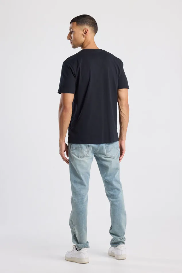 America Today New In|Jeans^Jeans Neil slim fit jeans met knoopsluiting en stretchcomfort