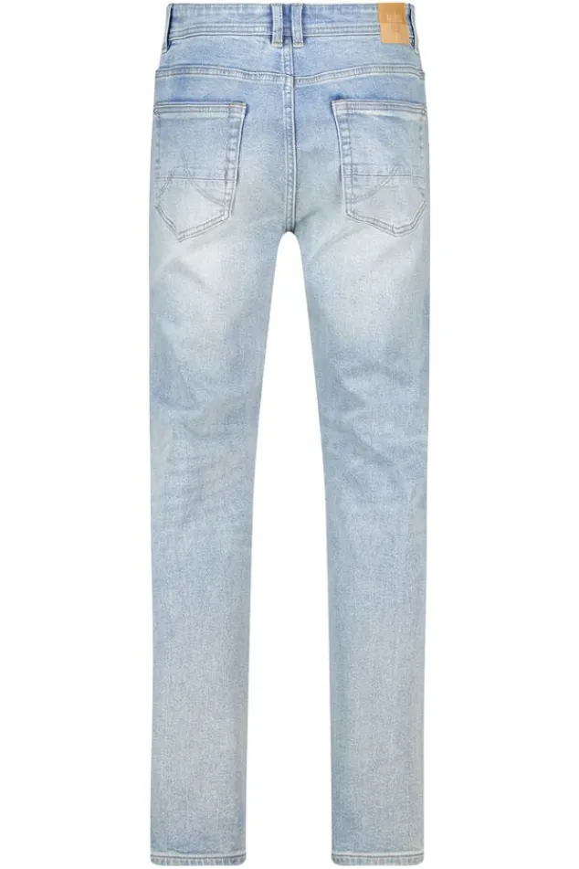 America Today New In|Jeans^Jeans Neil slim fit jeans met knoopsluiting en stretchcomfort