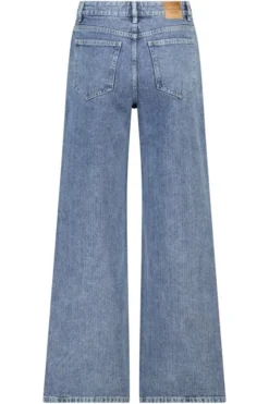 America Today Jeans^Jeans Tempe medium waist jeans met wide fit