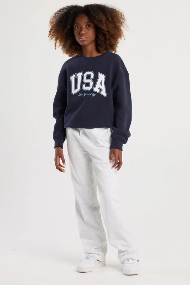 America Today Broeken|Joggingbroeken^Joggingbroek Cami JR Joggingbroek met wide fit
