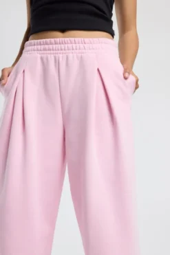 America Today New In|Joggingbroeken^Joggingbroek Carrie wide eg joggingbroek et pooien en taieband