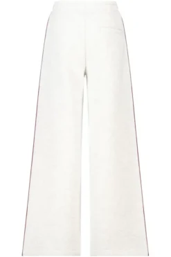 America Today Broeken|Joggingbroeken^Joggingbroek Cassia Jr wide leg joggingbroek met bordeaux piping