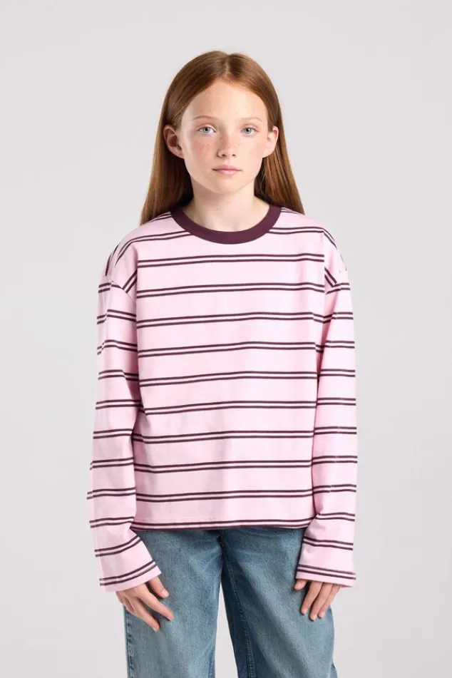 America Today T-Shirts & Tops|New In^Longsleeve Lexi Jr oversized gestreepte longsleeve